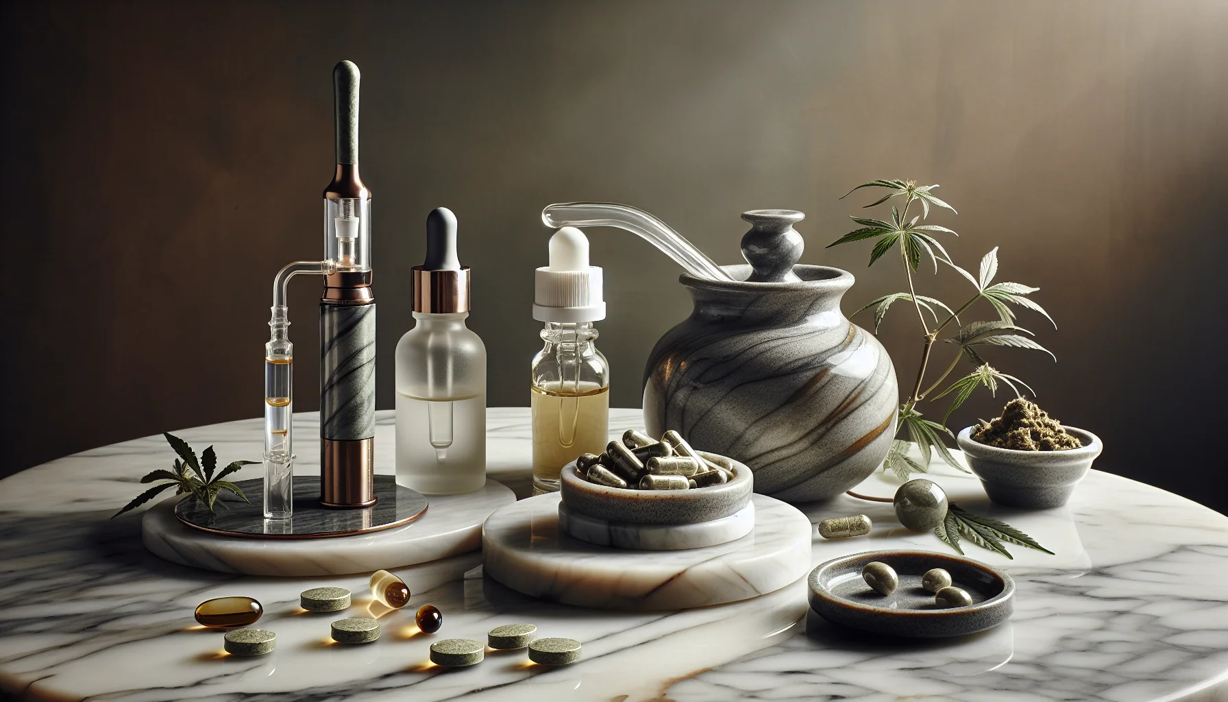 Confronto dei tempi di azione del CBD