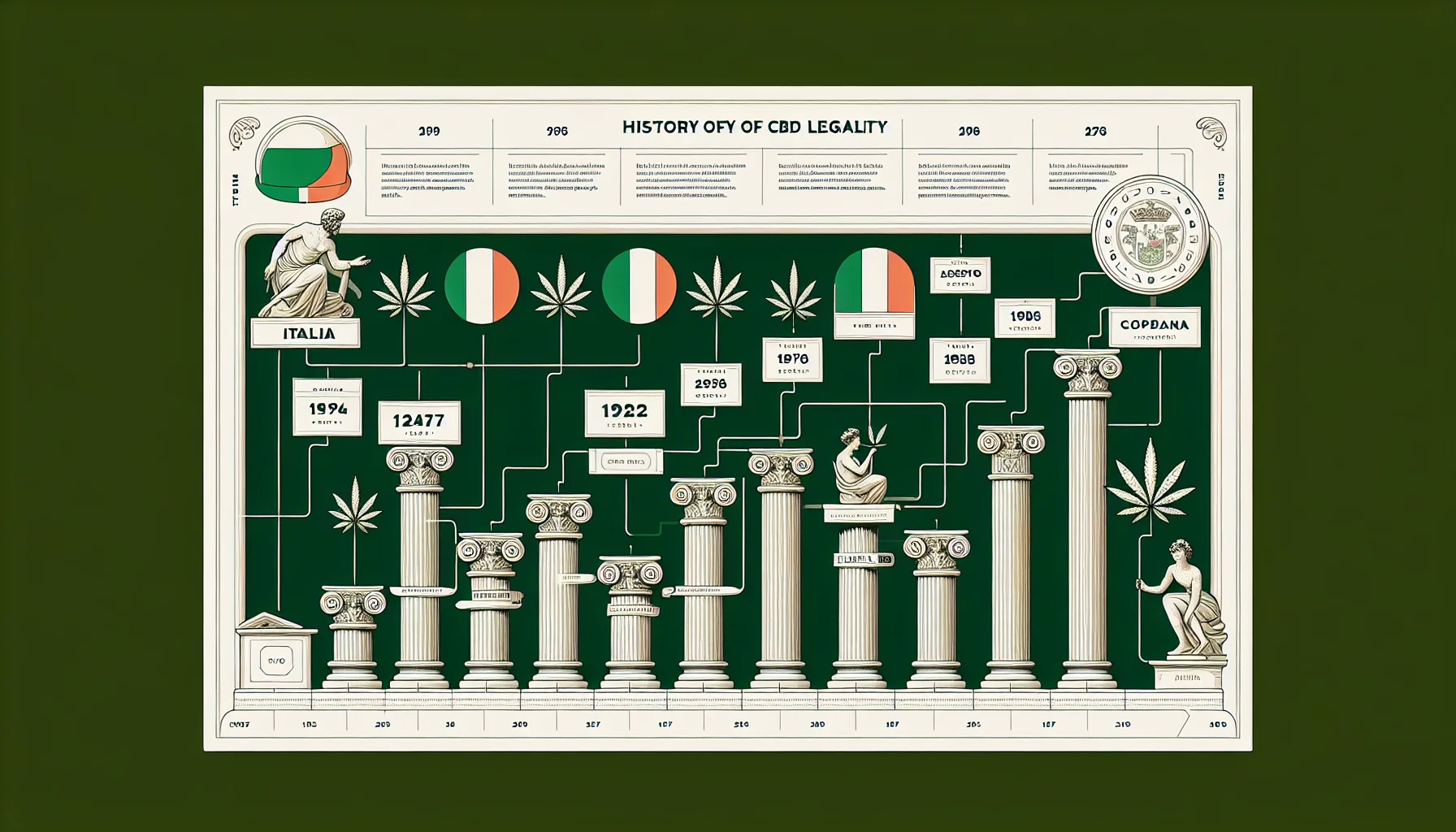 Cronologia della legalità del CBD in Italia